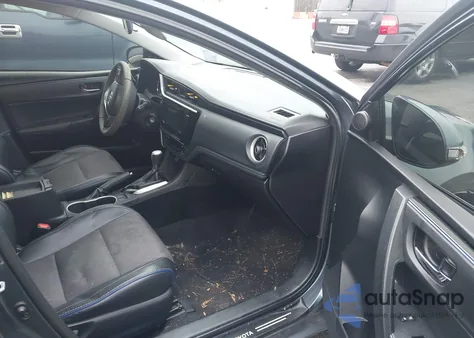 2017 Toyota Corolla Se from USA, damaged, VIN 2T1BURHE8HC870744